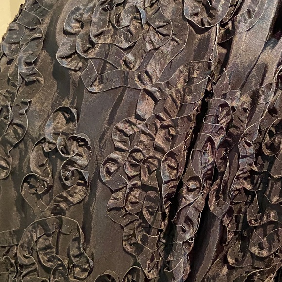 Adrianna Papell sleeveless fit and flare midi cocktail dress - Picture 4 of 7